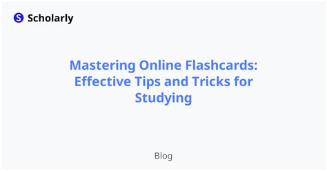 Are Online Flashcards Effective