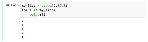 are python for loops inclusive