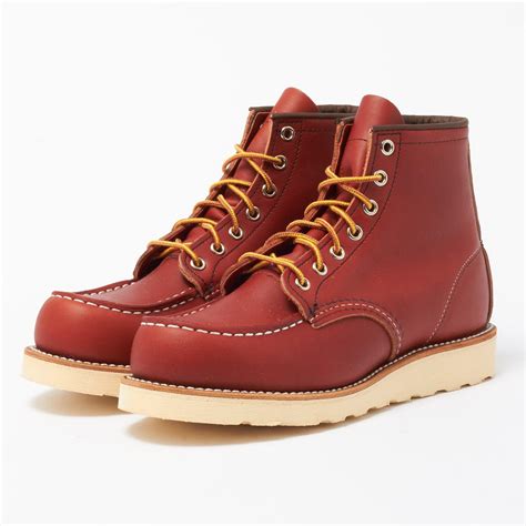 are red wing moc toe boots comfortable