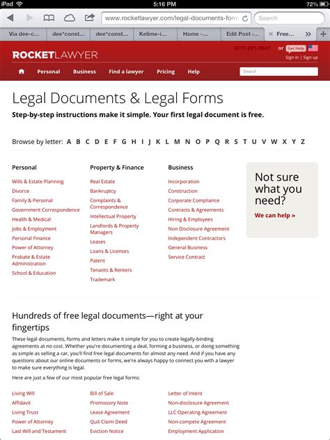 Are Rocket Lawyer Forms Really Free