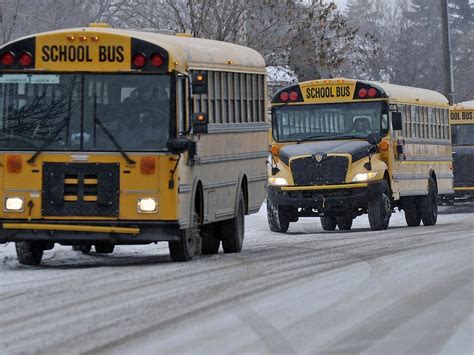 are school buses running today in kingston