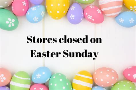 are shops open on easter sunday 2024 uk