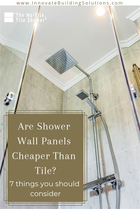 Are Shower Inserts Cheaper Than Tile