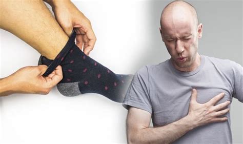 are sock marks a sign of heart disease