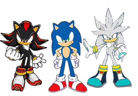 are sonic shadow and silver related