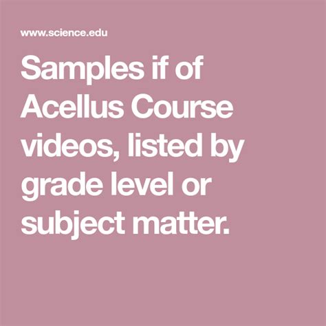 are special lessons on acellus required
