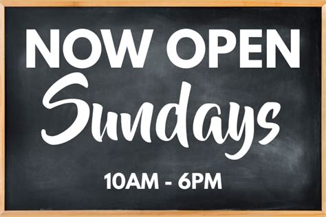 are stores open on sundays in canada