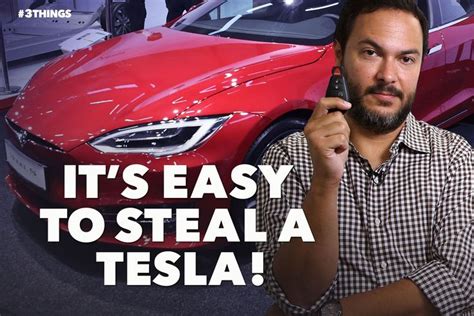 are tesla's easy to steal