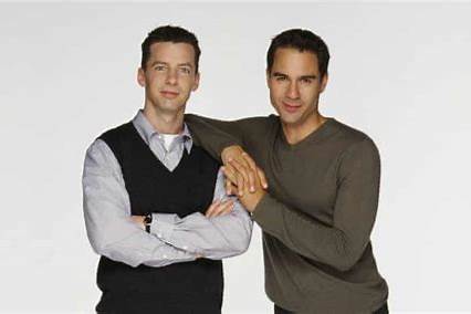 ARE THE GUYS IN WILL AND GRACE REALLY GAY