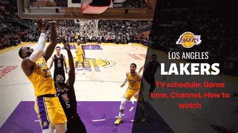 are the lakers on tv today