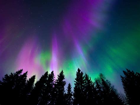 are the northern lights visible tonight