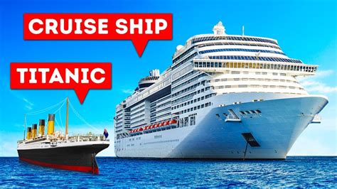 Top 10 Biggest Ships in The World (Bigger Than Titanic) YouTube