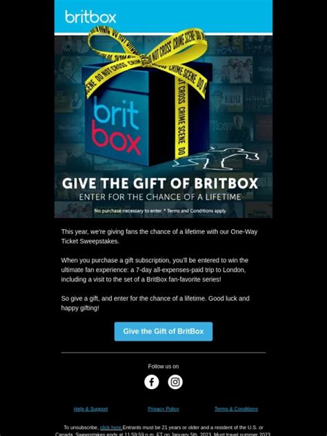 are there any deals on britbox
