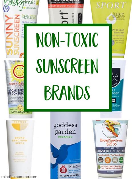 are there any non-chemical sunscreens