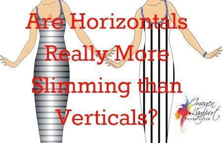 Are Vertical Lines Slimming