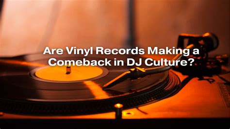 are vinyl records making a comeback