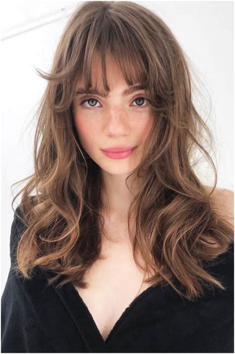Unique Are Wispy Bangs Good For Thick Hair For Long Hair