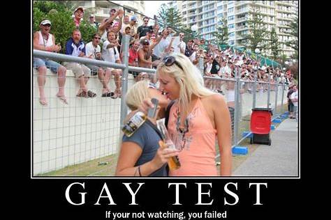 ARE YOU GAY TEST FUNNY