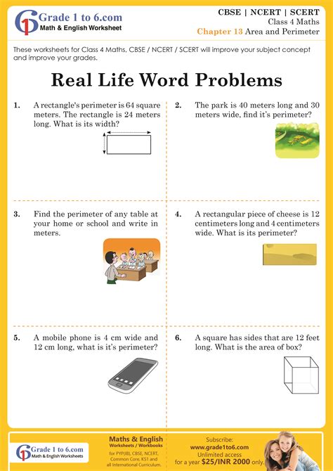 50 Perimeter Word Problems Worksheet Chessmuseum Template Library