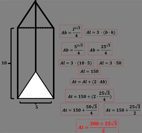 Determine a área lateral de um prisma reto triangular regular de 6cm de