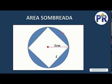 Área sombreada de un círculo YouTube