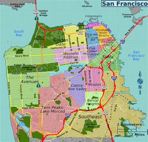 areas to avoid in san francisco map reddit