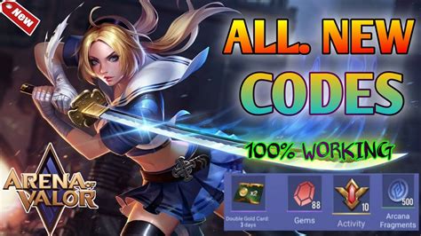 Arena Of Valor Code Sequence