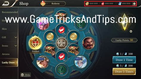 Arena Of Valor Lab Cheat Code