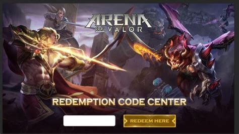 Arena Of Valor Switch Codes