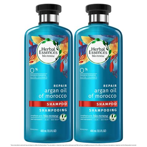 argan oil herbal essence shampoo