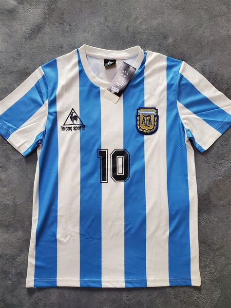 argentina 1986 world cup jersey