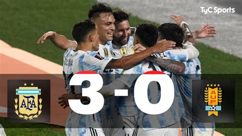 argentina 3 uruguay 0