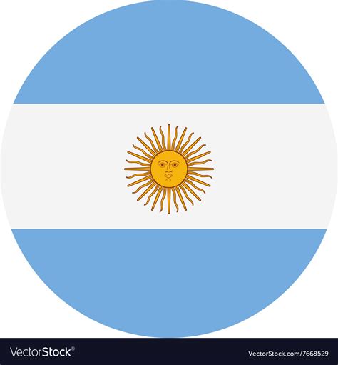 argentina flag circle png