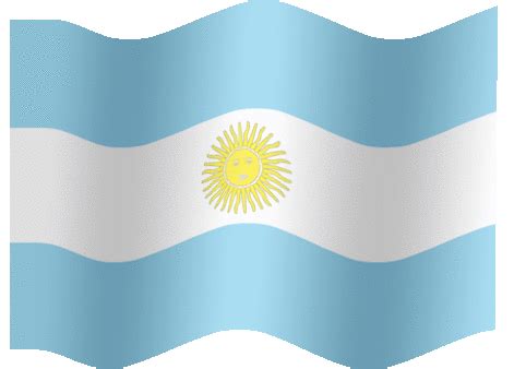argentina flag waving gif