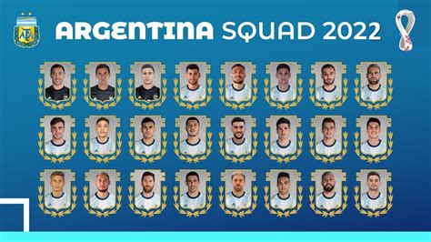 argentina football squad 2023