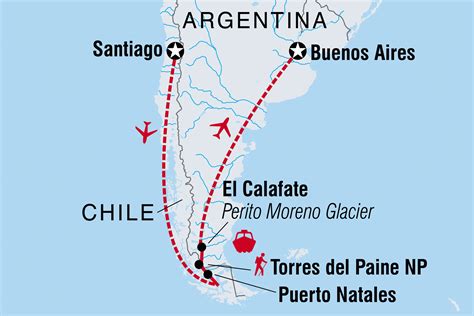 argentina patagonia itinerary