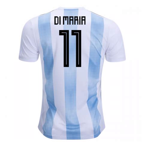 argentina soccer jersey di maria 2018