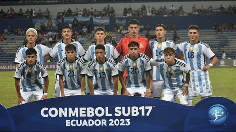 argentina sub 17 partidos