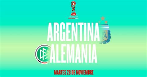 argentina vs alemania sub 17 fecha