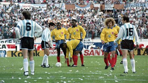argentina vs colombia 1990