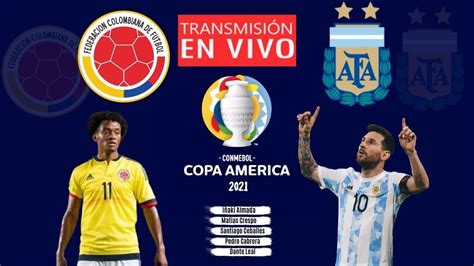 argentina vs colombia en vivo