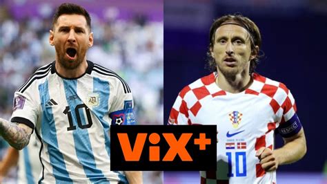 argentina vs croacia en vivo vix