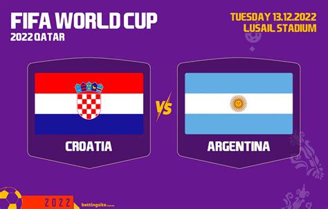 argentina vs croatia betting line