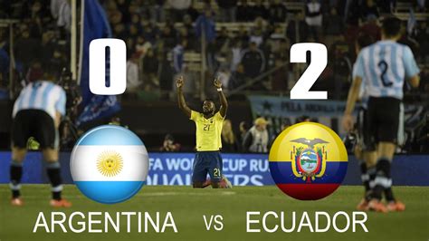 argentina vs ecuador 2018