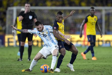 argentina vs ecuador eliminatorias 2022