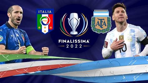 argentina vs italia 2022 en vivo