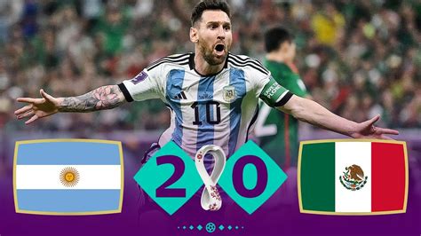 argentina vs mexico 2022 full match