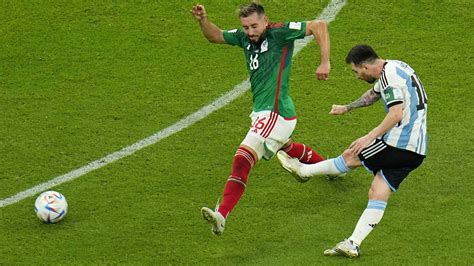 argentina vs mexico world cup score