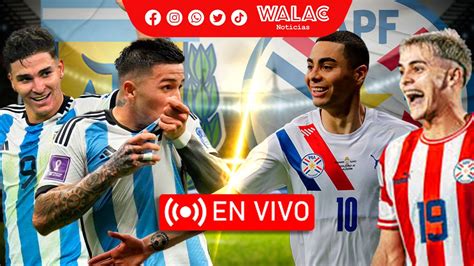 argentina vs paraguay en vivo tyc sports