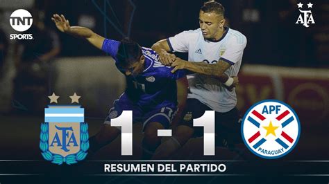 argentina vs paraguay resumen